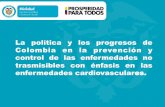 La política y los progresos de Colombia en la prevención y ...
