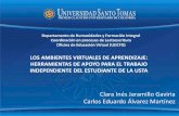 LOS AMBIENTES VIRTUALES DE APRENDIZAJE: HERRAMIENTAS DE …