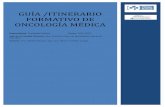 GUÍA /ITINERARIO FORMATIVO DE ONCOLOGÍA MÉDICA