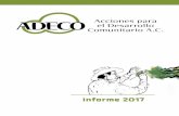 Informe 2017 - adeco.org.mx