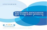 Factores asociados de tercero básico 2013