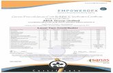 BEE Certificate - Absa