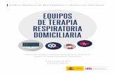 EQUIPOS DE TERAPIA RESPIRATORIA DOMICILIARIA