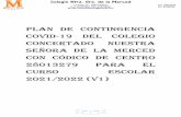 PLAN DE CONTINGENCIA COVID 19 DEL COLEGIO CONCERTADO ...