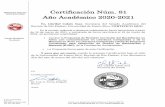 Certificación Núm. 81 - UPRRP