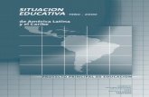 Situación educativa de América Latina y el Caribe, 1980-2000