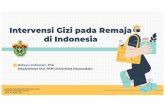 IntervensiGizipadaRemaja di Indonesia