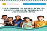 ADOLESCENTES DESARROLLO INTEGRAL DE DIPLOMADO A …