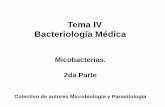 Tema IV Bacteriología Médica - sld.cu