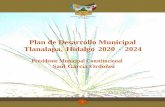 Plan de Desarrollo Municipal Tlanalapa, Hidalgo 2020 - 2024