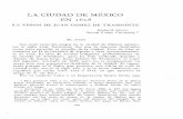 LA CIUDAD DE MEXICO EN 162 - Historia Mexicana