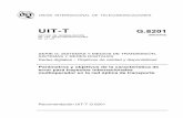 UIT-T Rec. G.8201 (09/2003) Parámetros y objetivos de la ...