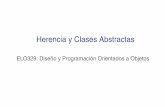 Herencia y Clases Abstractas - profesores.elo.utfsm.cl