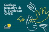 Catalogo formativo de la Fundacion CNSE
