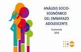 ANÁLISIS SOCIO- ECONÓMICO DEL EMBARAZO ADOLESCENTE