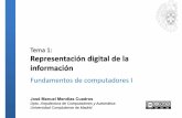 Tema 1: Representación digital de la información