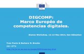 DIGCOMP: Marco Européo de competencias digitales.