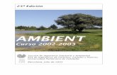 AMBIENT 2003 23ª Edición