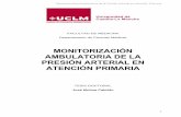 MONITORIZACIÓN AMBULATORIA DE LA PRESIÓN ARTERIAL EN ...