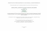 BACHILLERATO EN EDUCACIÓN - repositorio.ipnm.edu.pe