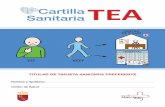 Sanitaria Cartilla TEA - escueladesaludmurcia.es