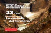 Cuadernos de Sostenibilidad y Patrimonio Natural 23
