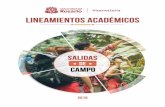 Lineamientos de Salidas de Campo - Del Rosario University
