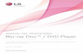 MANUAL DEL PROPIETARIO Blu-ray Disc™ / DVD Player