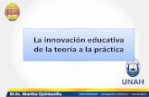 La innovación educativa de la teoría a la práctica