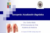 Sarcopenia: Actualización diagnóstica