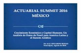 ACTUARIAL SUMMIT 2016 MÉXICO