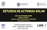 ESTUDIOS DE ACTIVIDAD SOLAR - gob.mx