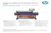 Impresora multifunción HP DesignJet HD Pro 2