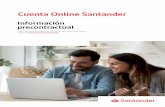 Cuenta Online Santander