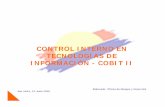 CONTROL INTERNO EN TECNOLOGÍAS DE INFORMACIÓN - COBIT II