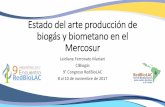 Estado del arte producción de biogás y biometano en el ...