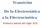 Transición De la Electrostática a la Electrocinética