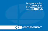 yEstados Financieros Año 2 14 - ANASAC