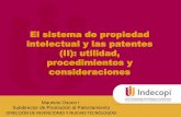 El sistema de propiedad intelectual y las patentes (II ...