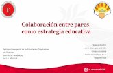 Colaboración entre pares como estrategia educativa