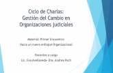 Ciclo de Charlas: Gestión del Cambio en Organizaciones ...