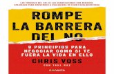 Rompe la barrera del no (Spanish Edition)