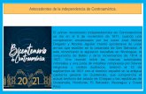 Antecedentes de la independencia de Centroamérica.