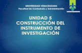 UNIDAD 5 CONSTRUCCIÓN DEL INSTRUMENTO DE INVESTIGACIÓN