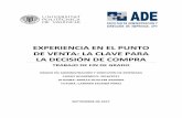 EXPERIENCIA EN EL PUNTO DE VENTA: LA CLAVE PARA LA ...