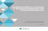 Aceleración y acceso a financiamiento en Centroamérica