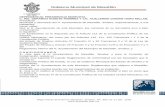 DEPENDENCIA: PRESIDENCIA MUNICIPAL C. ING. GERARDO …