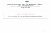 SÍLABO POR COMPETENCIA CURSO: SEMINARIO DE INVESTIGACION ...