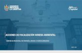 ACCIONES DE FISCALIZACIÓN MINERA AMBIENTAL