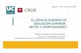 EL ESPACIO EUROPEO DE EDUCACIÓN SUPERIOR. RETOS Y ...